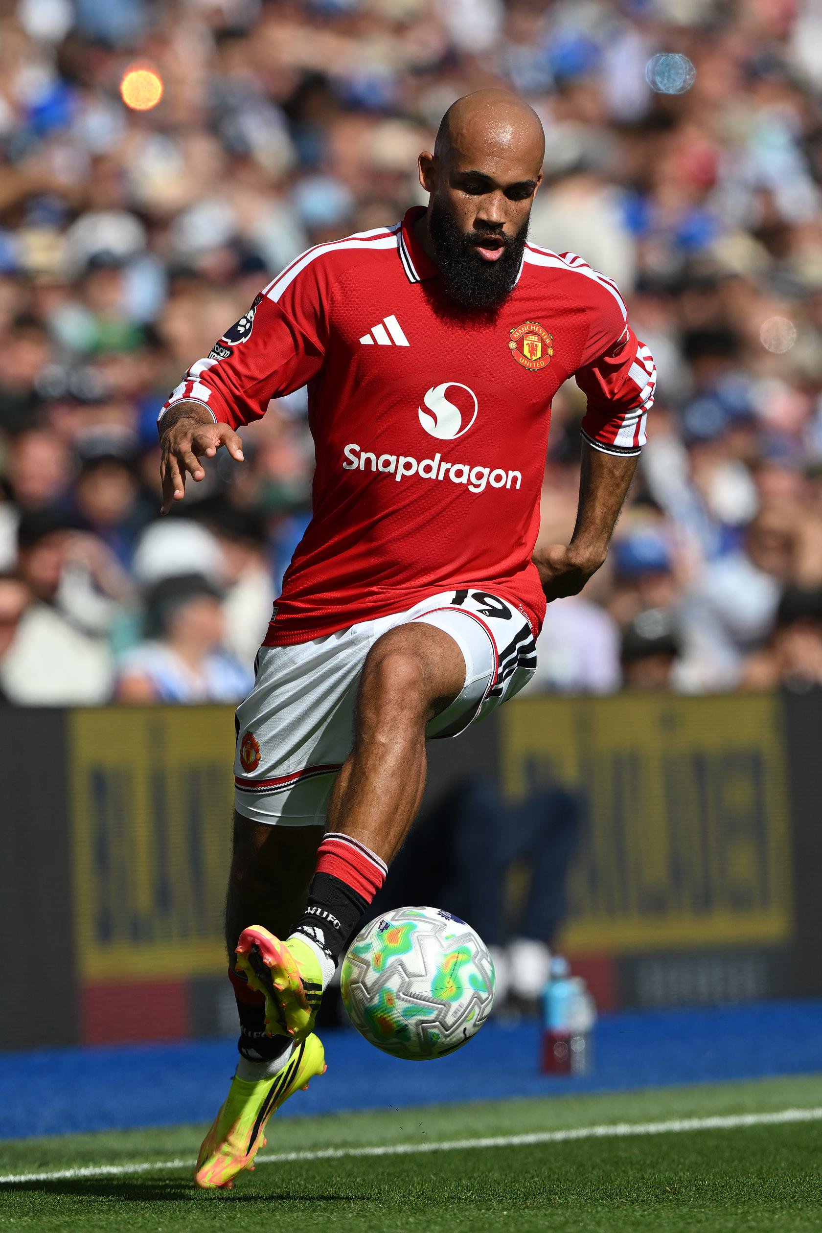 Image – Bryan Mbeumo in action for United vs Brighton