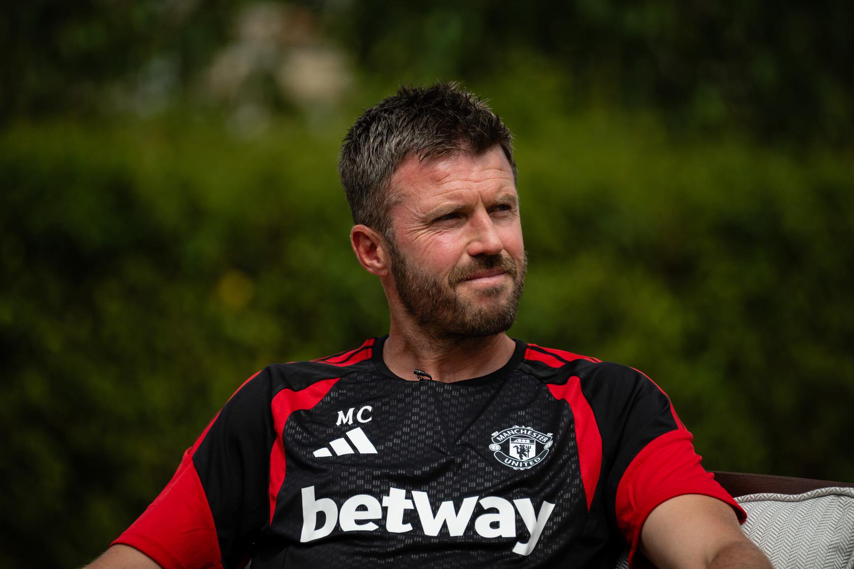 Michael Carrick appearing on Inside Carrington in Ireland 14 August 2026