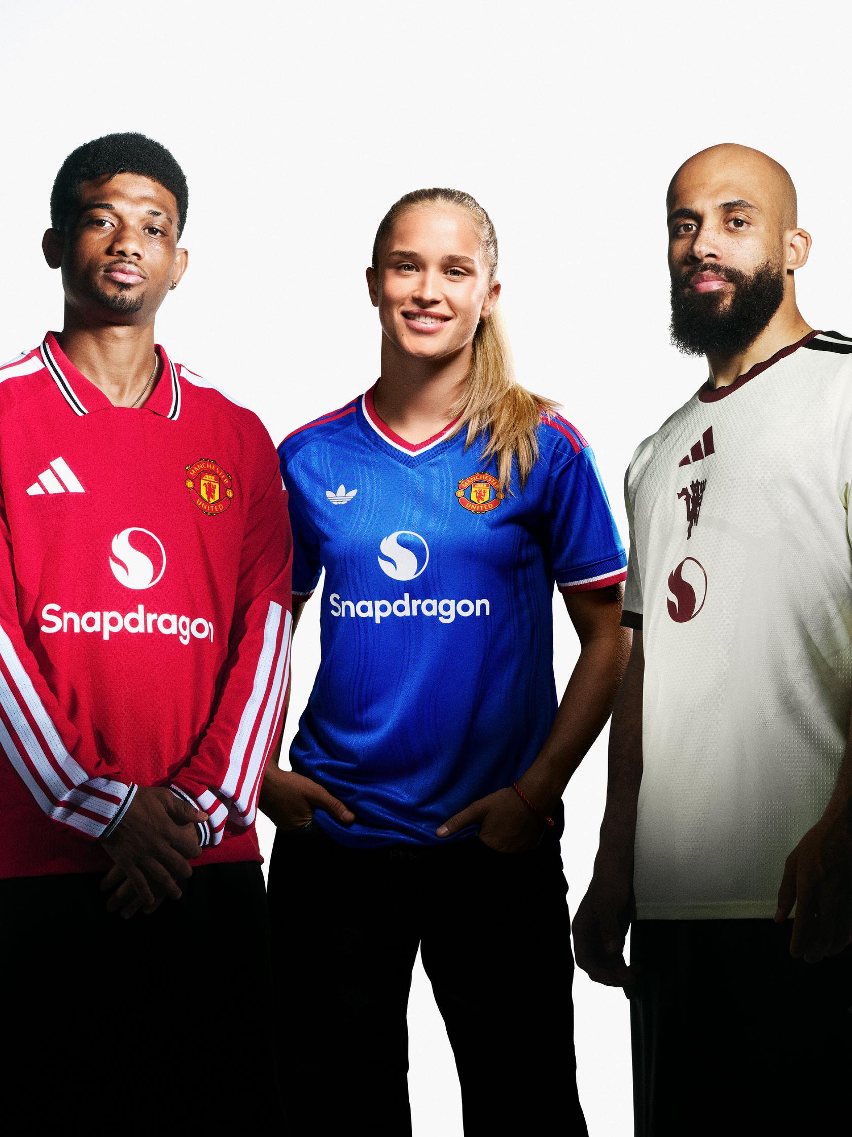 Image of three 2026/27 kits for promo block