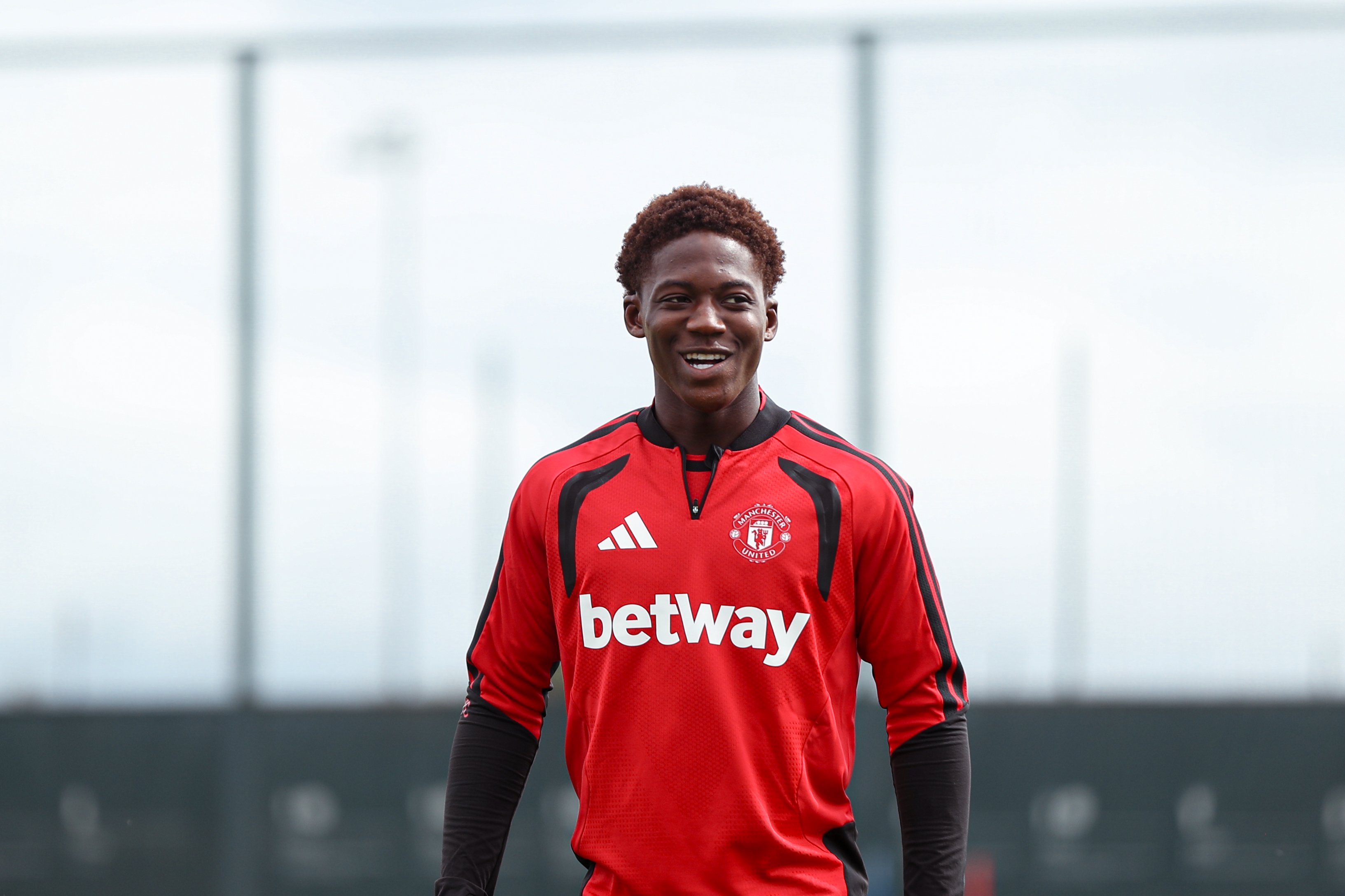 Kobbie Mainoo in training betway top
