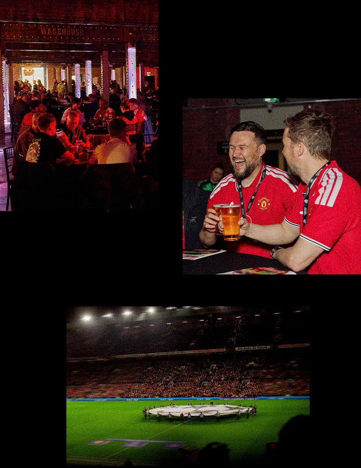 UEFA Champions League nights at Old Trafford