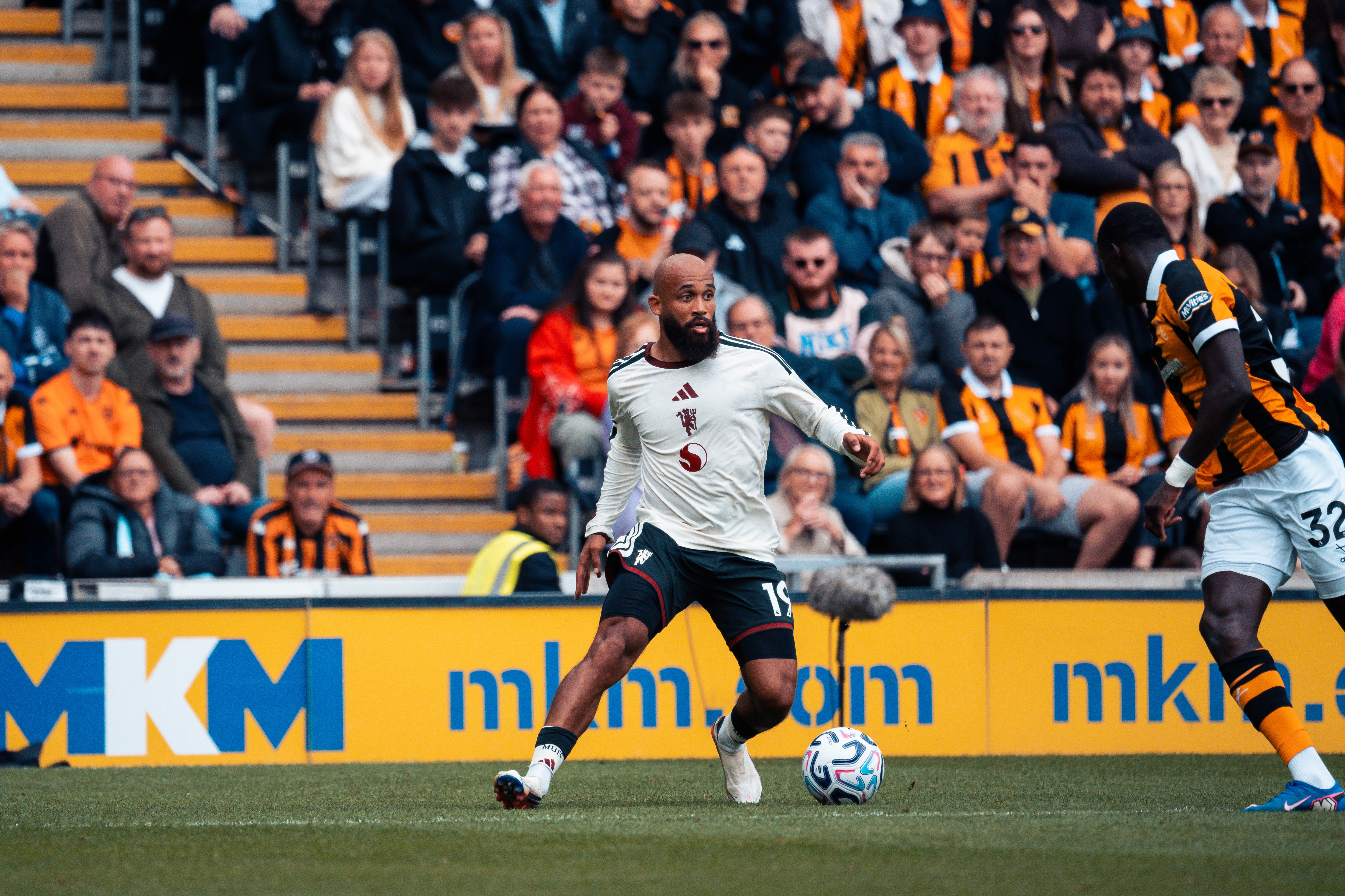 Bryan Mbeumo in possession