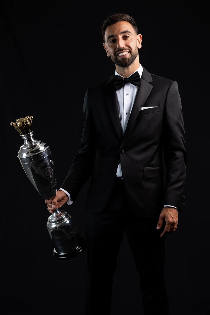 Bruno Fernandes at the PFA Awards