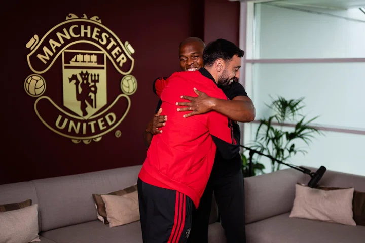 Bruno Fernandes and Quinton Fortune