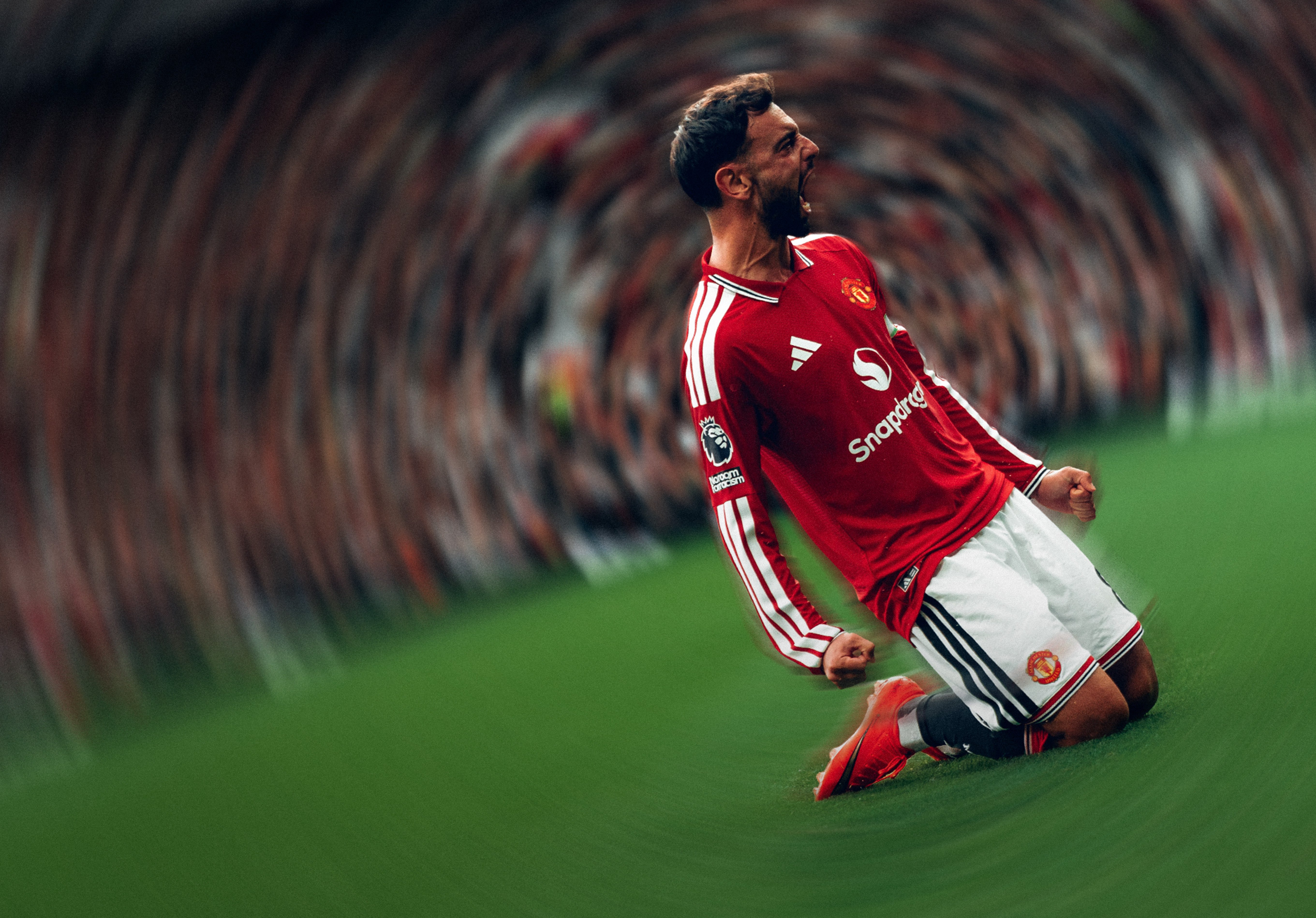Graphic for Bruno Fernandes winning Player of the Month for August 2026