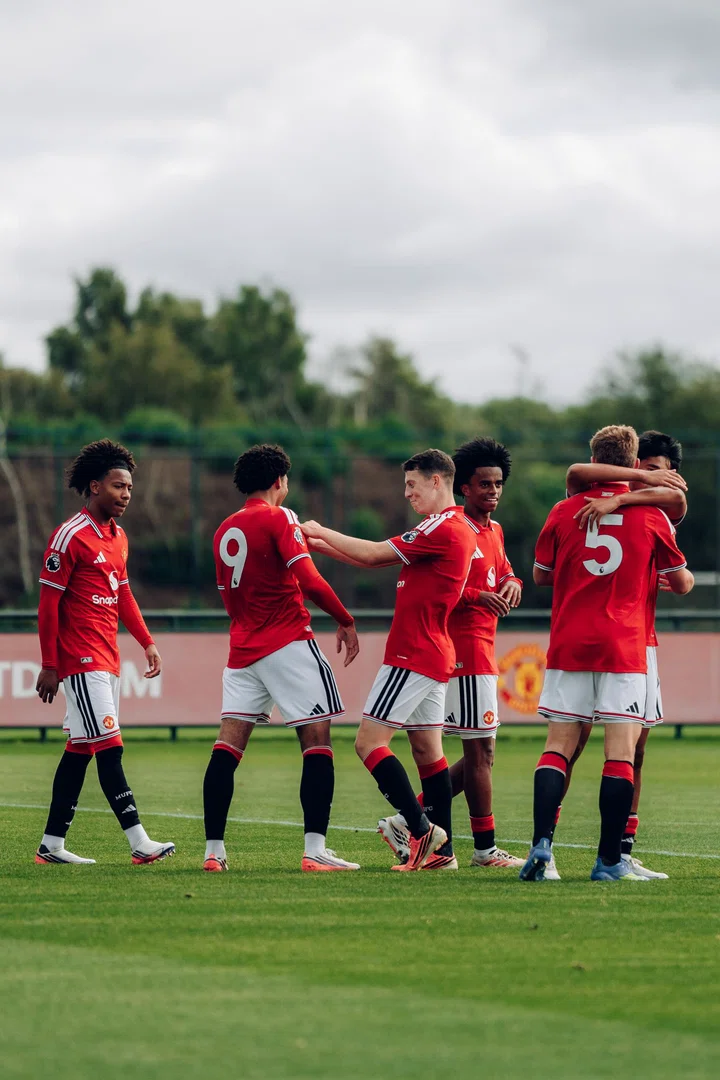 REPORT IMAGE Under 18s celebrate during win over Middlesbrough | 5 September 2026