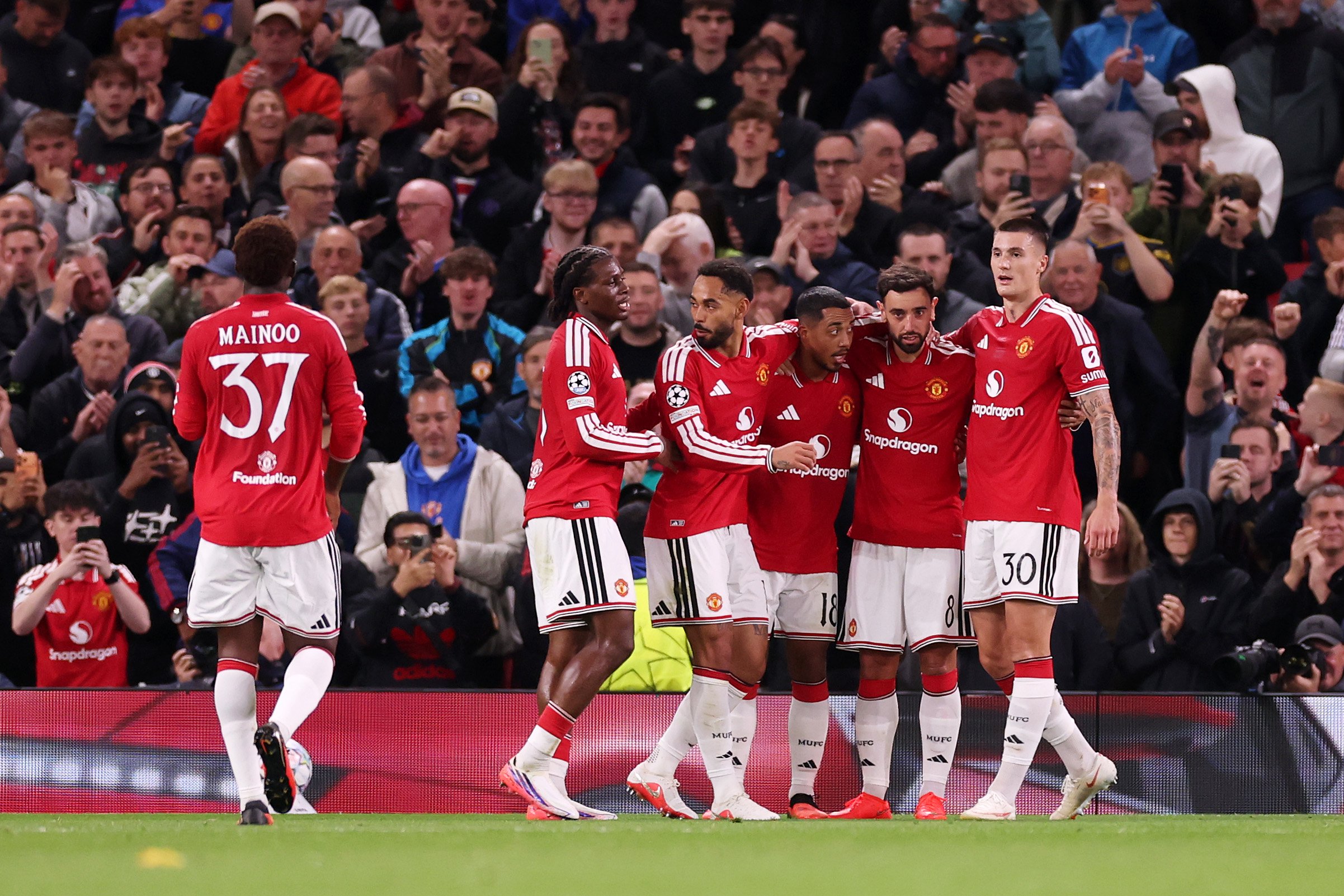 Susunan pemain Manchester United vs Manchester City di Premier League 2026/27