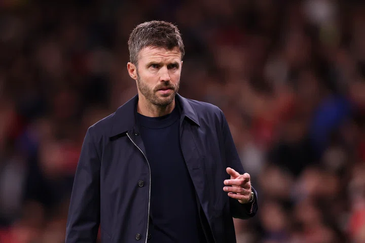 Michael Carrick at the game for United v Sabah 10 September 2026
