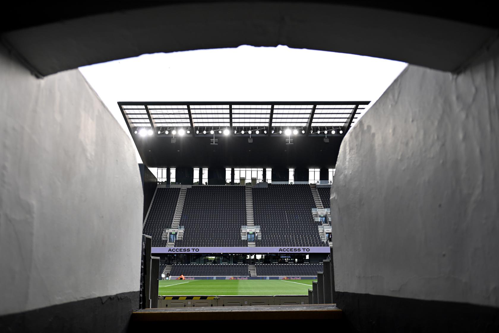 The tunnel at Craven Cottage