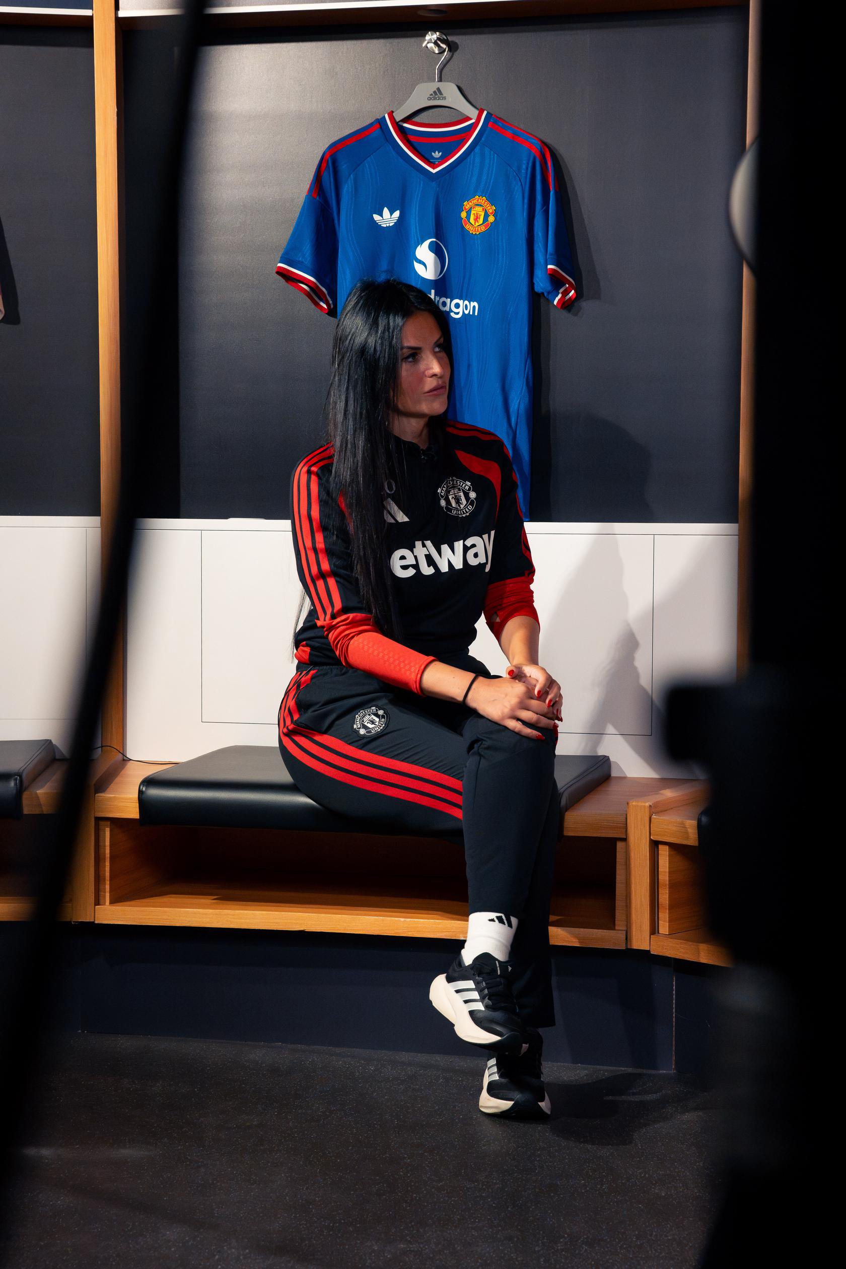 Eva Olid being interviewed ahead of Arsenal away 18 September 2026