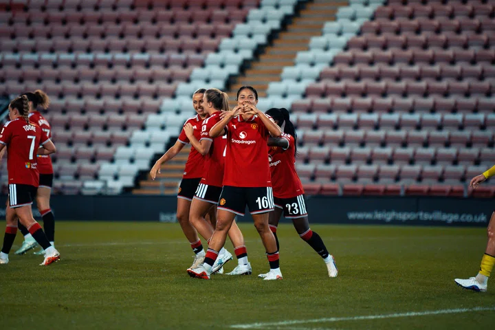 Rebeca Bernal celebrates first Reds goal