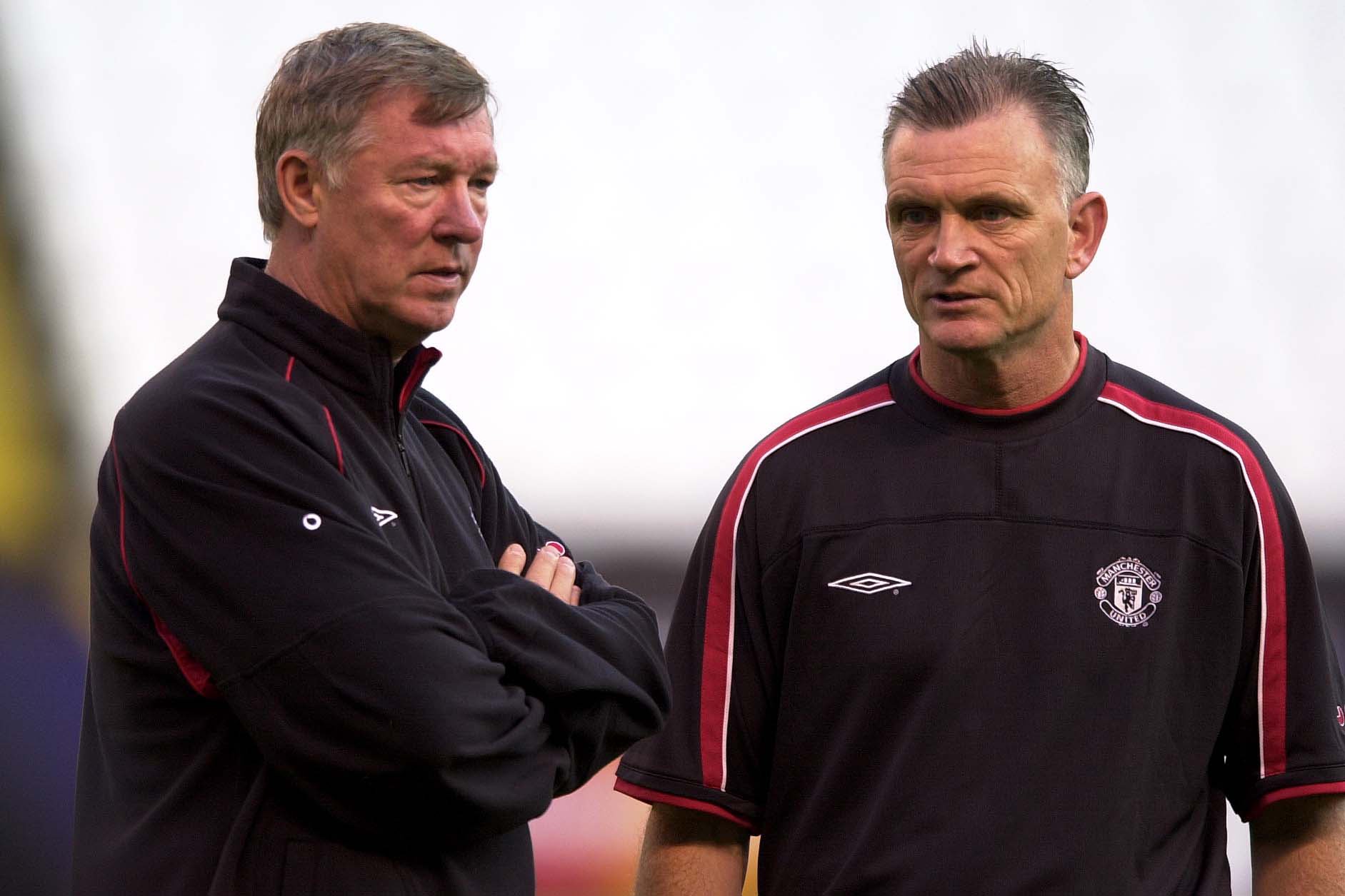 Jim Ryan with Sir Alex Ferguson
