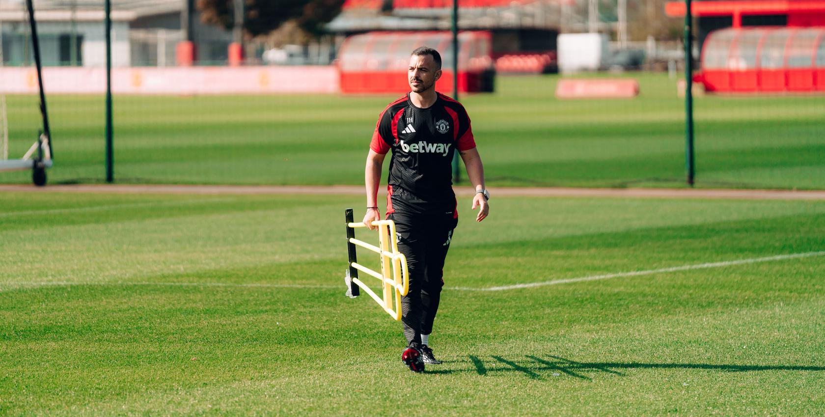 Jose Herrera in training