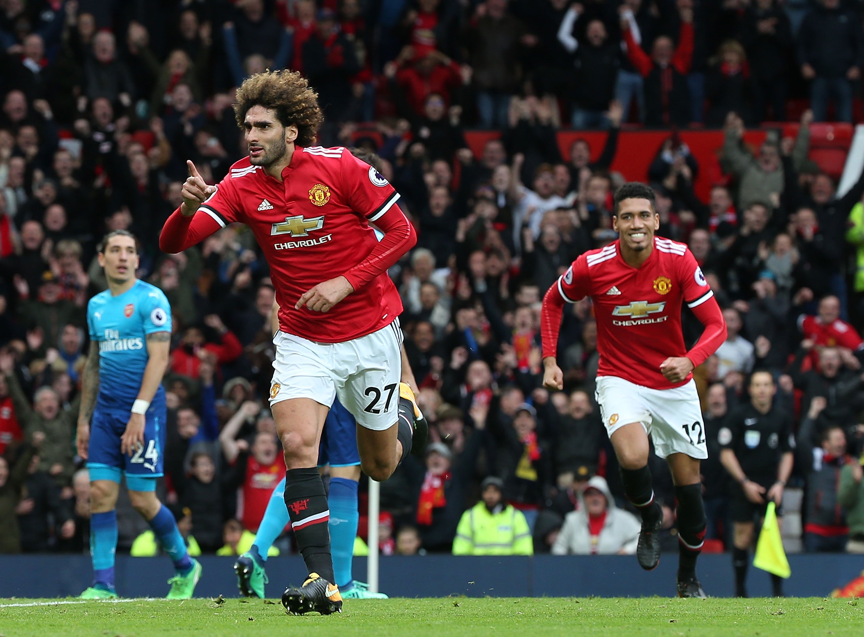 Manchester United 2 Arsenal 1