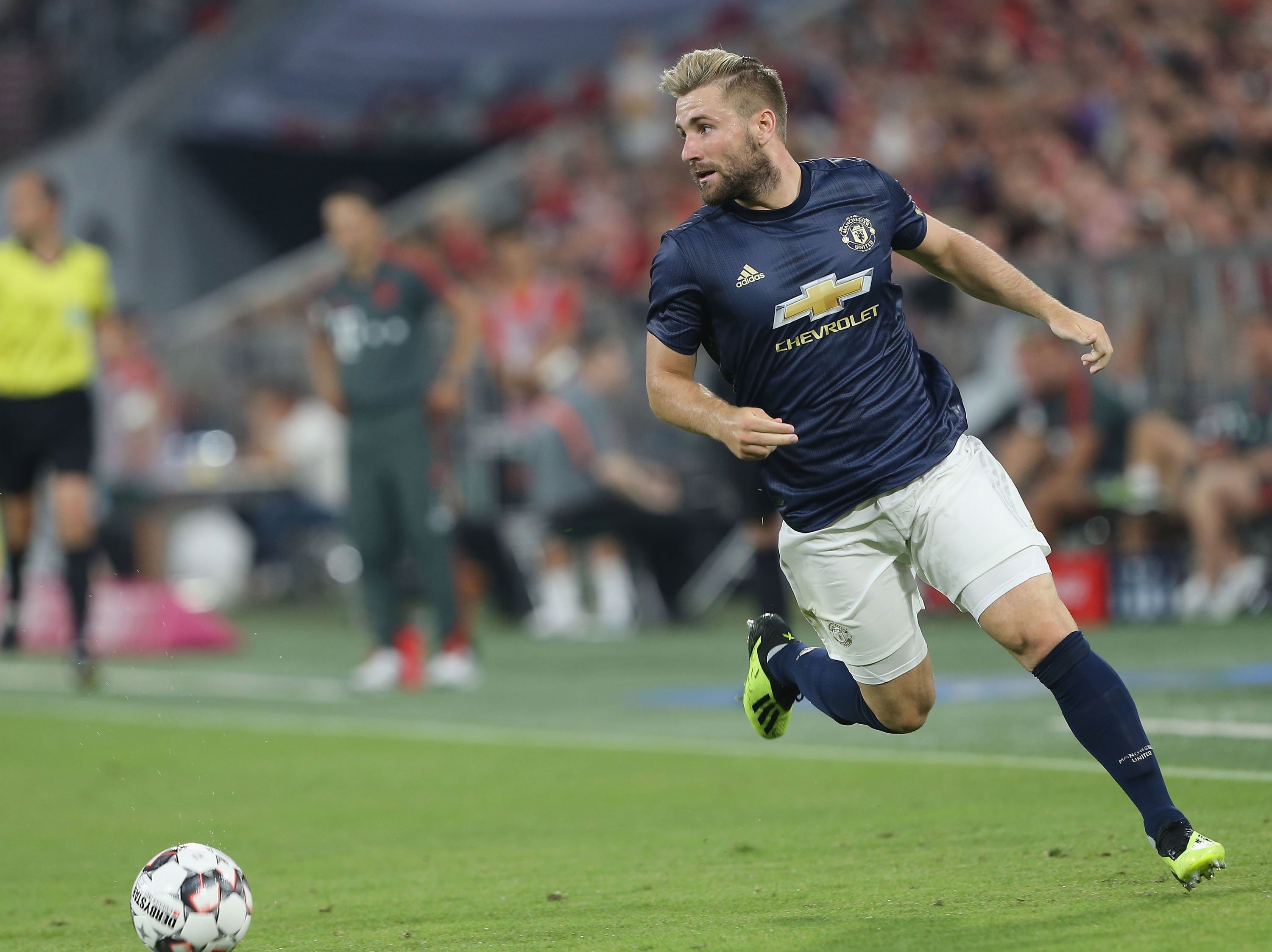 Luke Shaw is raring to go ahead of the new season