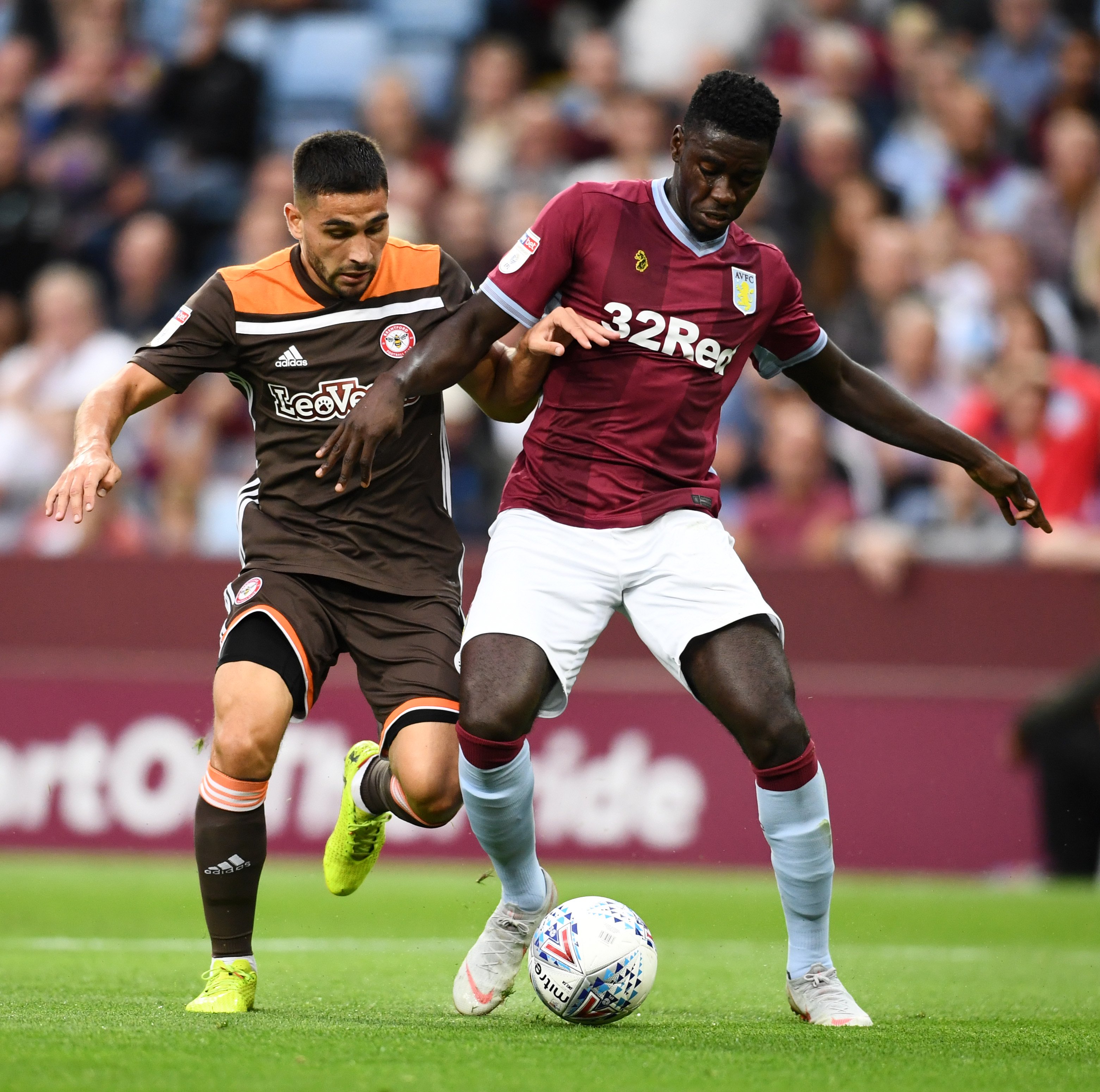 How is Tuanzebe playing on loan at Aston Villa?