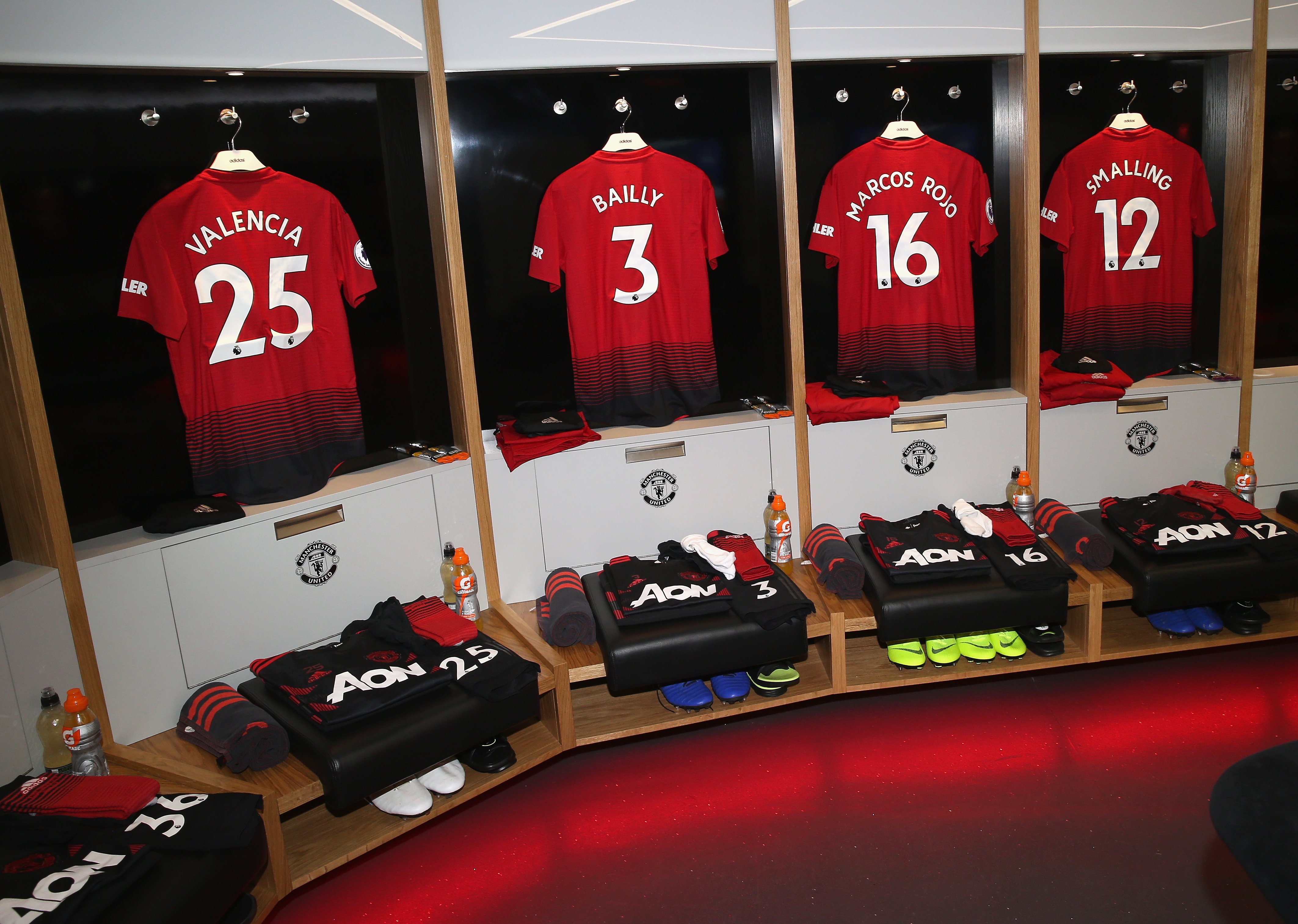 Official: United's updated squad for 2018/19