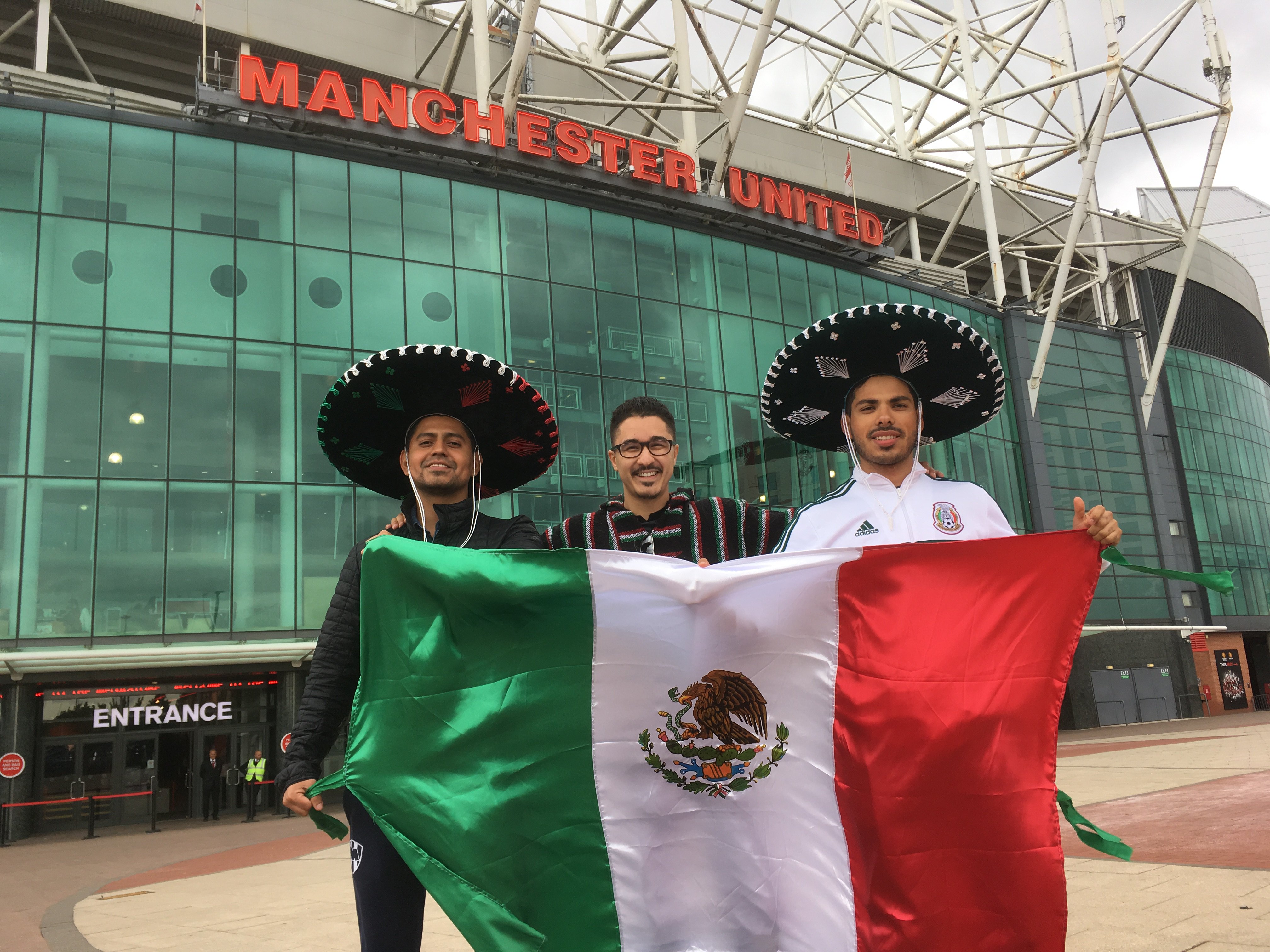 World Cup fever reaches Old Trafford