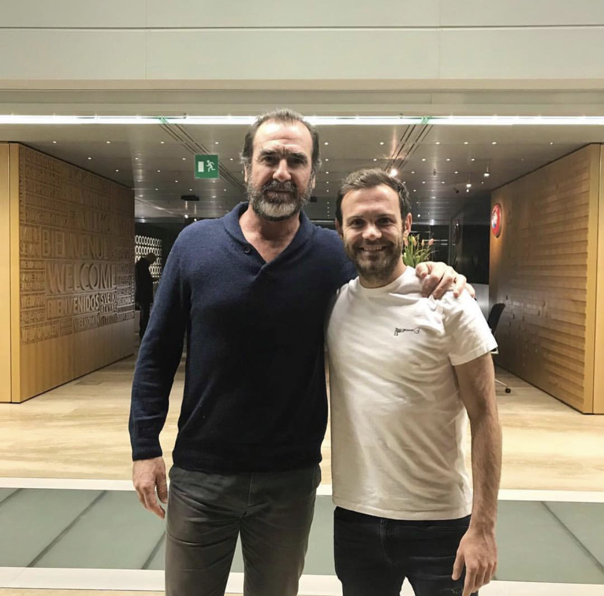 Mata on his 'special' meeting with Cantona