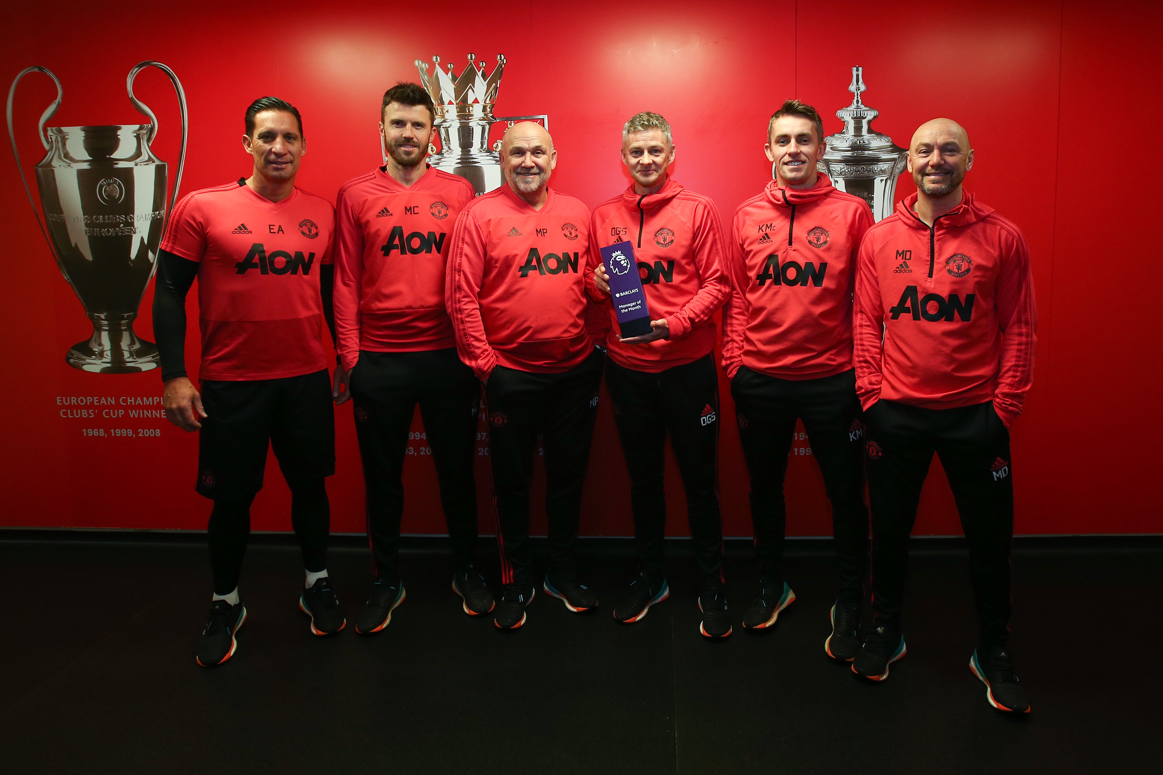 And Solskjaer has won it! Ole's Manager of the Month