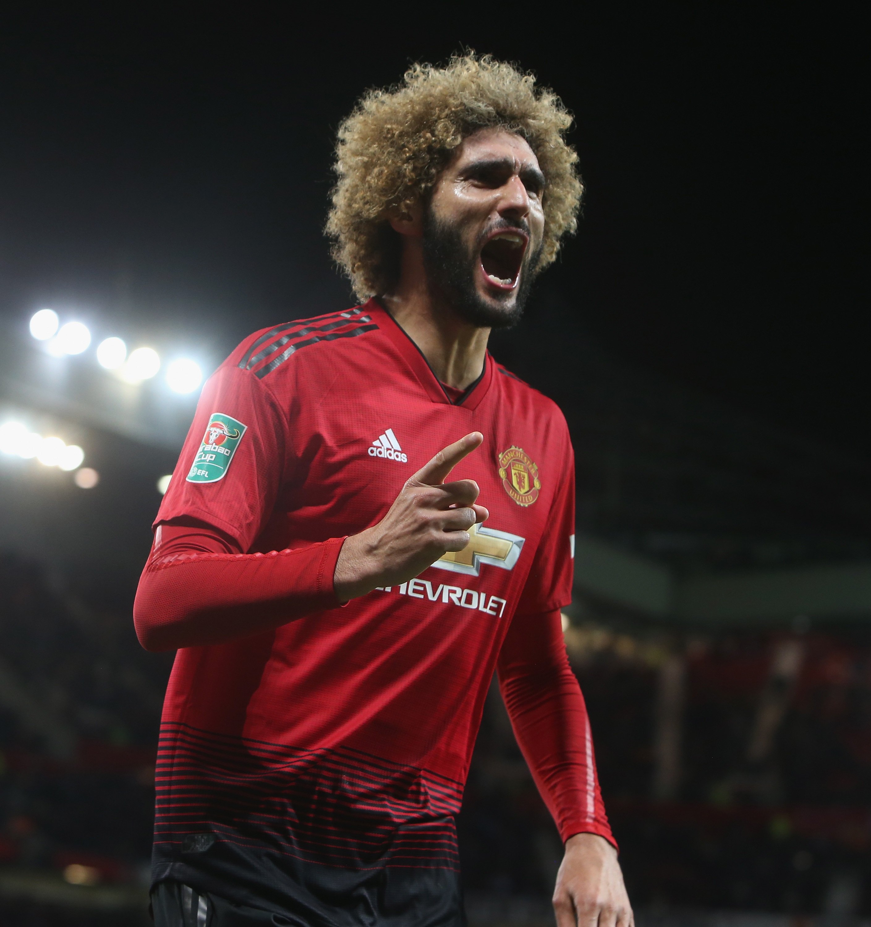 Fellaini the fighter earns praise from Jose