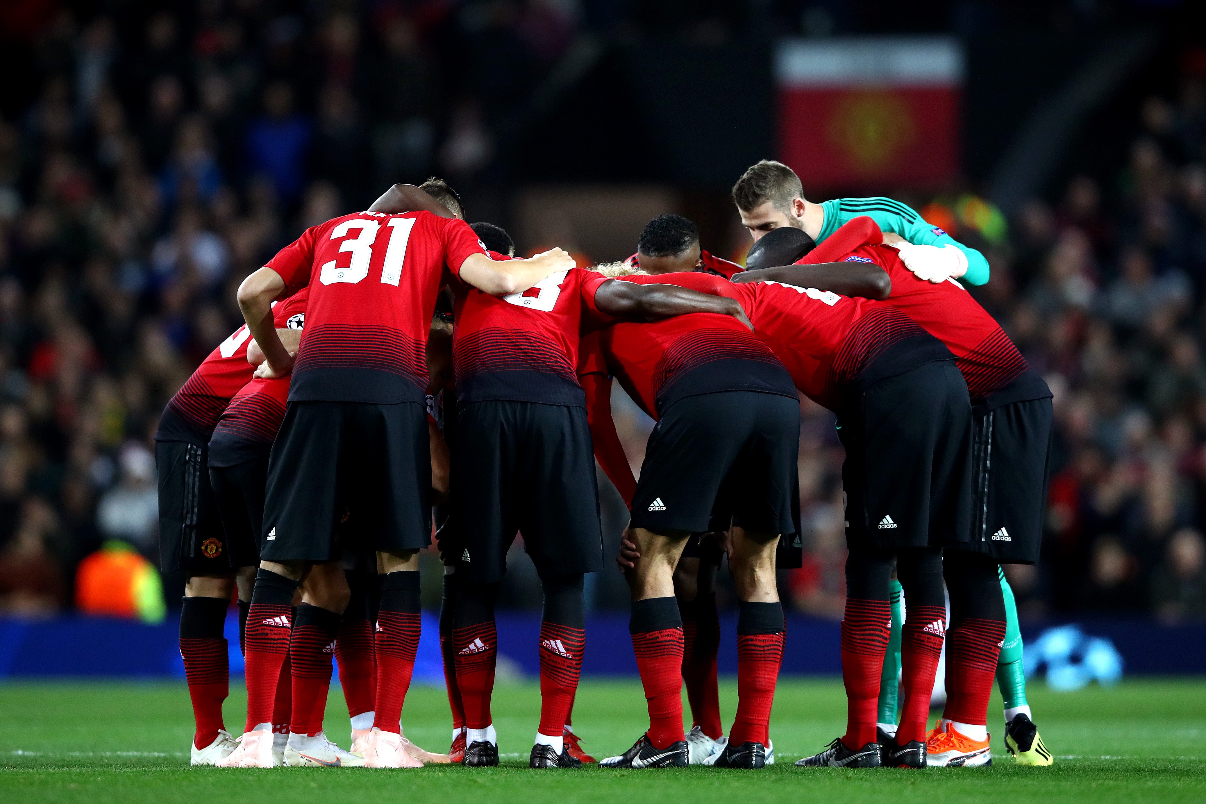 Why we did the pre-match huddle